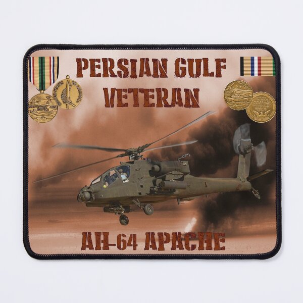 Item preview, AH-64 Apache Persian Gulf War Veteran designed and sold by Mil Merchant.