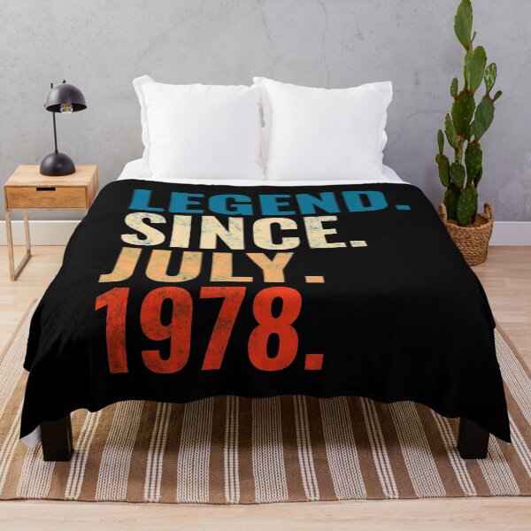 Item preview, Legend Since July 1978 Retro Vintage designed and sold by Teelogic.