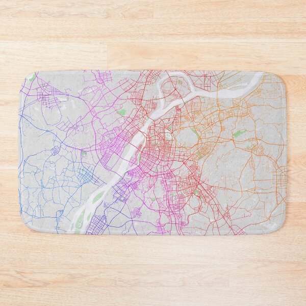 Item preview, Nanjing City Map of Jiangsu, China - Colorful designed and sold by deMAP.