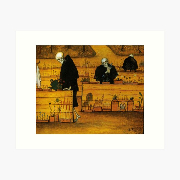 Item preview, The Garden of Death, by Hugo Simberg designed and sold by ForgottenGarden.