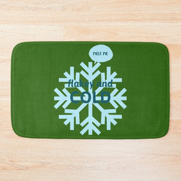Item preview, melt me flakey and COLD green designed and sold by AndPeace702.