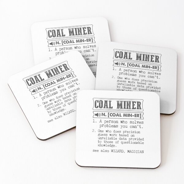 Artikelvorschau, Coal Miner Definition Geschenkbecher Tassen & Trinkgefäße entworfen und verkauft von aryagiri.