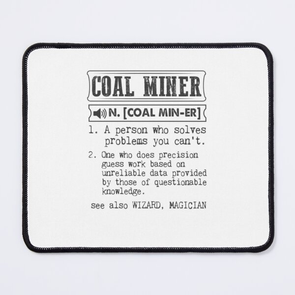 Item preview, Coal Miner Definition Gift Mug Mugs & Drinkware  designed and sold by aryagiri.