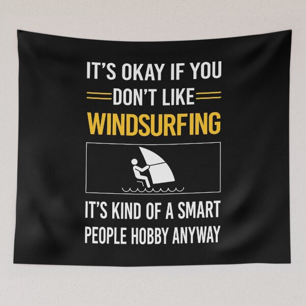 Item preview, Funny Smart People Windsurfing Windsurf Windsurfer Sailboarding Boardsailing designed and sold by jiggleterrified.