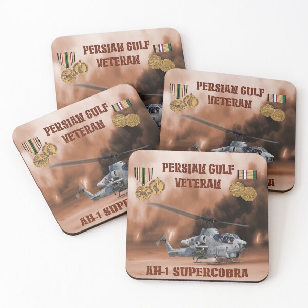 Item preview, AH-1 SuperCobra Persian Gulf War Veteran designed and sold by Mil Merchant.