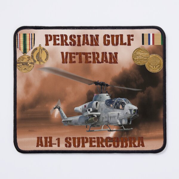 Item preview, AH-1 SuperCobra Persian Gulf War Veteran designed and sold by Mil Merchant.
