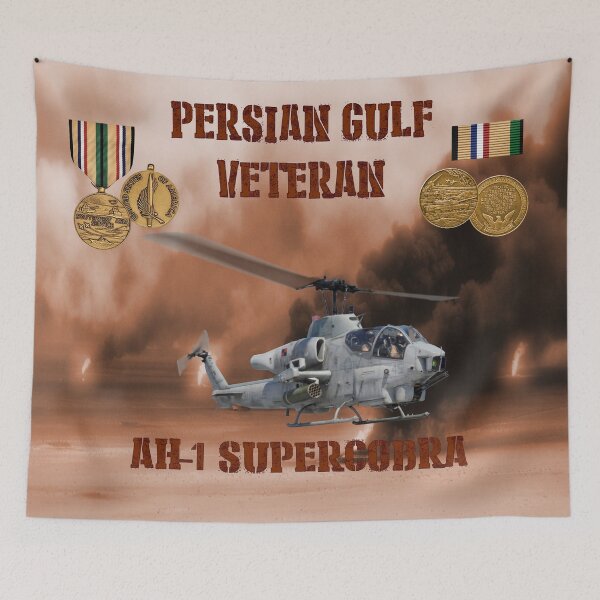 Item preview, AH-1 SuperCobra Persian Gulf War Veteran designed and sold by Mil Merchant.