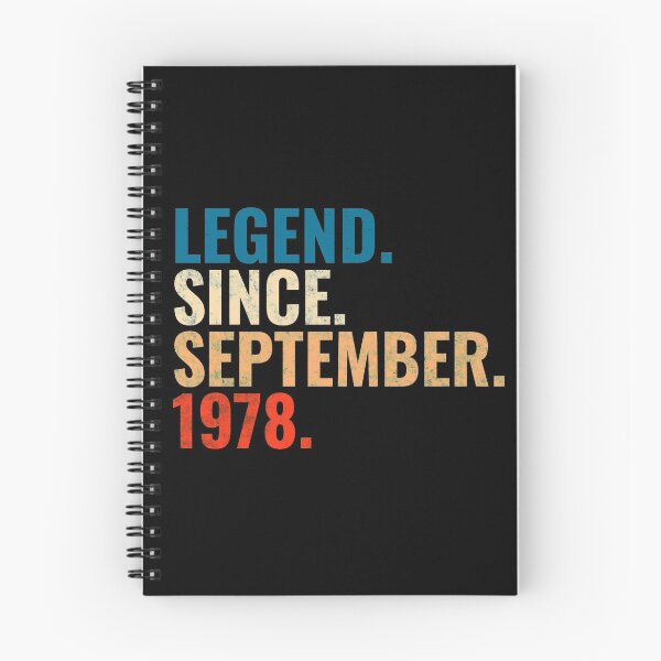 Item preview, Legend Since September 1978 Retro Vintage designed and sold by Teelogic.