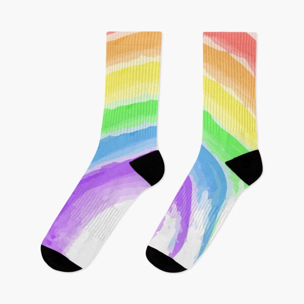 Item preview, Sea feliz arco iris brillante en acuarela designed and sold by EngineerGoC.