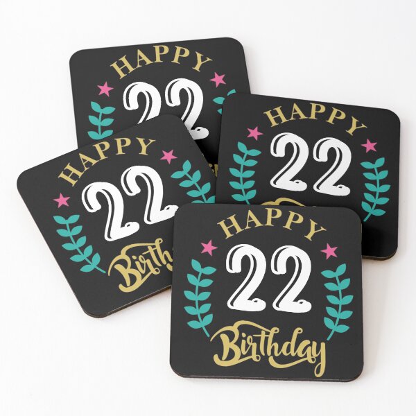 Item preview, HAPPY 22 BIRTHDAY - BIRTHDAY WISHES GREETING designed and sold by DitaNadiaStore.