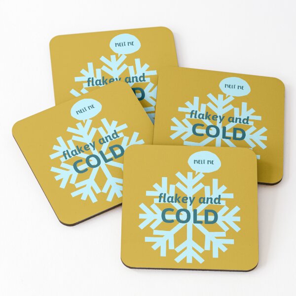 Item preview, melt me flakey and COLD gold designed and sold by AndPeace702.
