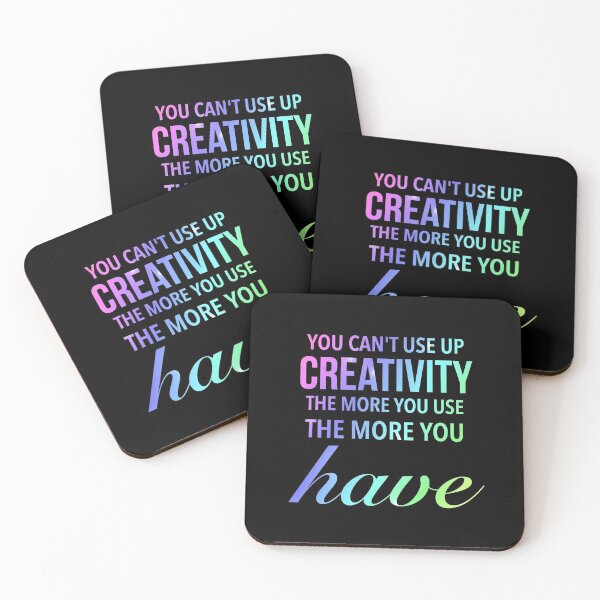Item preview, You Can't Use Up Creativity The More You Use The More You Have - The Meaningful Positive Quotes designed and sold by Delandor.