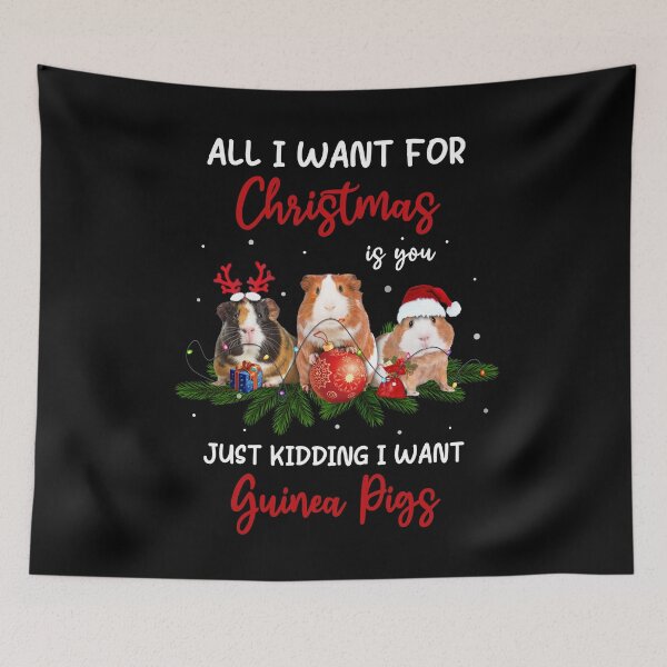 Item preview, Funny Christmas Santa Guinea Pigs Pet Owner Xmas Merry Christmas designed and sold by tuanitus.