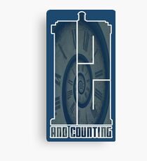12 and counting... Canvas Print