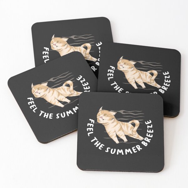 Item preview, Funny Quote, Cute Summer Cat, Kawaii Kato designed and sold by DearSunny.