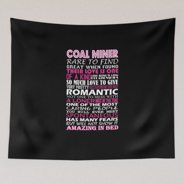 Item preview, Coal Miner Rare To Find Romantic Amazing To Bed  designed and sold by aryagiri.