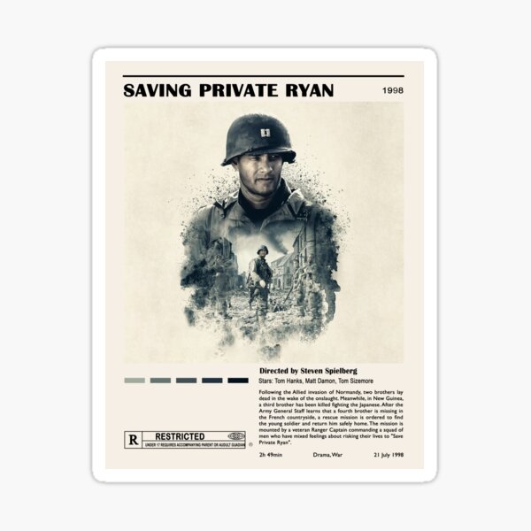 Movie Poster Sticker