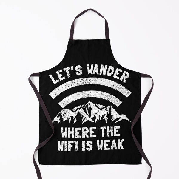 Item preview, Camping with sayings let's wander where the wifi is weak designed and sold by 123428094.