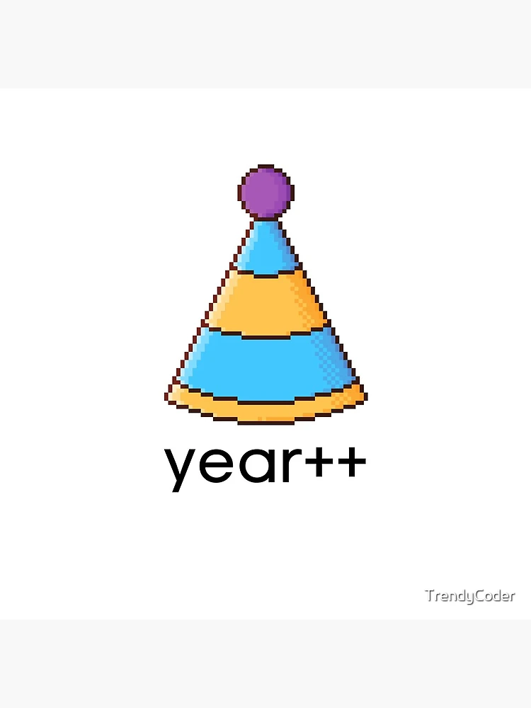 Thumbnail 4 of 4, Clock, Year++ designed and sold by TrendyCoder.
