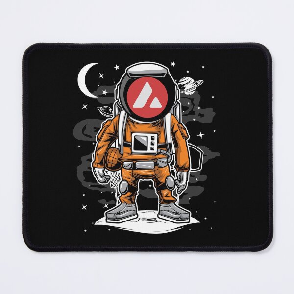 Item preview, Astronaut Basketball Avalanche AVAX Coin To The Moon Crypto Token Cryptocurrency Blockchain Wallet HODL designed and sold by AriellaGross.
