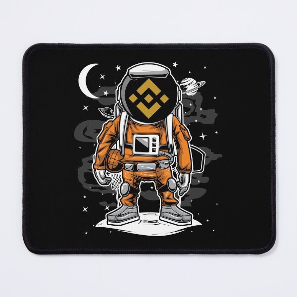 Item preview, Astronaut Basketball Binance BNB Coin To The Moon Crypto Token Cryptocurrency Blockchain Wallet HODL designed and sold by AriellaGross.