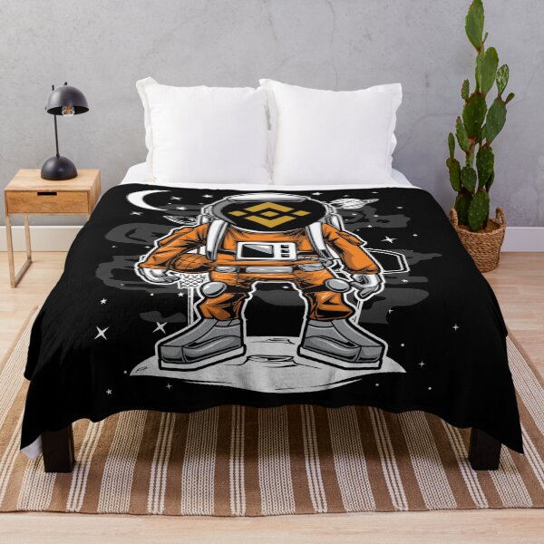 Item preview, Astronaut Basketball Binance BNB Coin To The Moon Crypto Token Cryptocurrency Blockchain Wallet HODL designed and sold by AriellaGross.