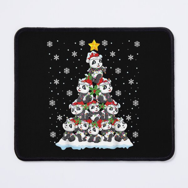 Item preview, Panda Lover Xmas Gift Panda Christmas Tree designed and sold by Vavilovvladimir.