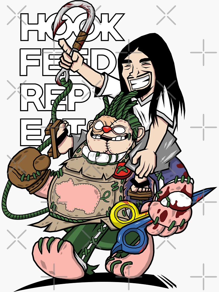 Thumbnail 3 of 3, Sticker, Pudge Persona White designed and sold by chanong.