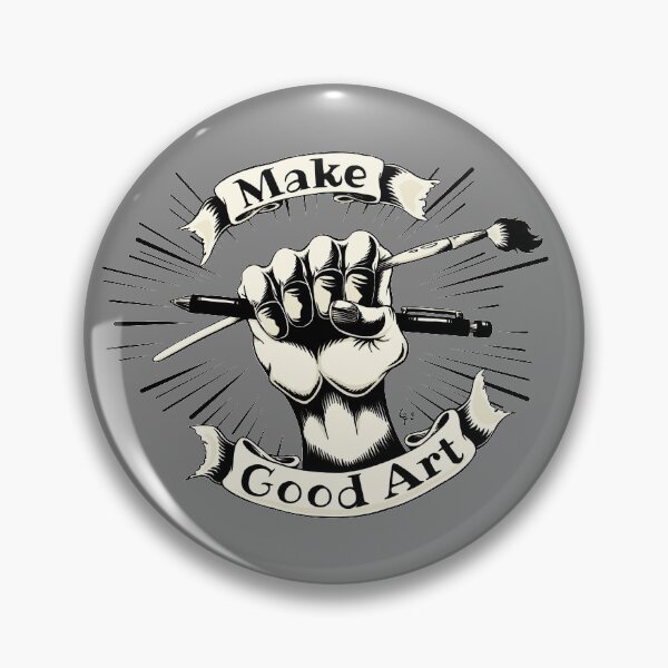 Item preview, Make good art logo cream designed and sold by Chrisboerlage.