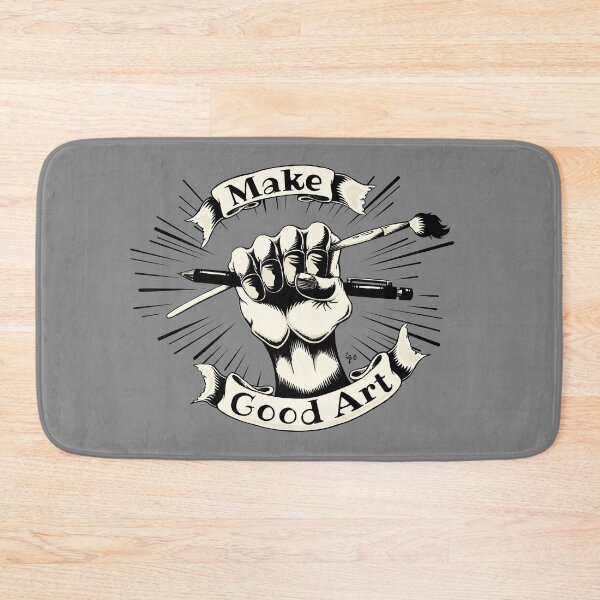 Item preview, Make good art logo cream designed and sold by Chrisboerlage.
