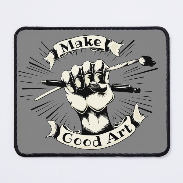 Item preview, Make good art logo cream designed and sold by Chrisboerlage.