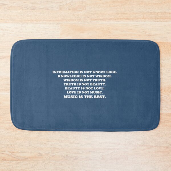 Item preview, Information Is Not Knowledge_quot_ Zappa quote   designed and sold by AnuttaraCraf.