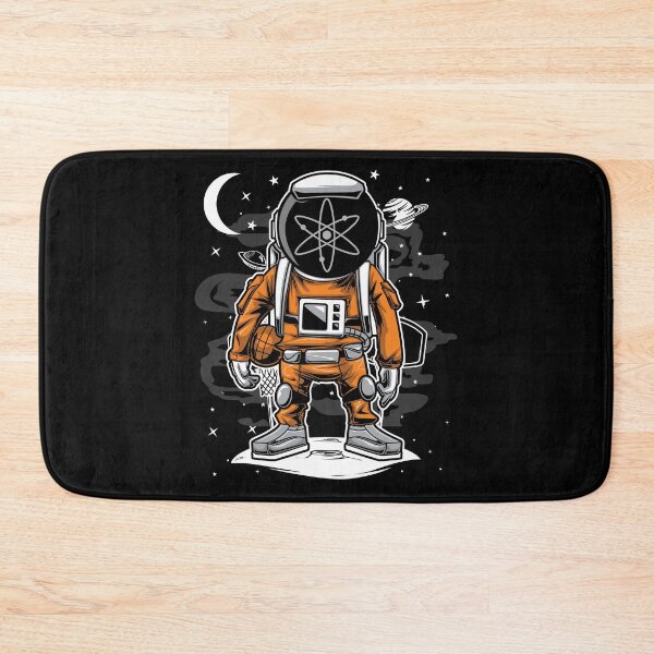 Item preview, Astronaut Basketball Cosmos ATOM Coin To The Moon Crypto Token Cryptocurrency Blockchain Wallet HODL designed and sold by AriellaGross.
