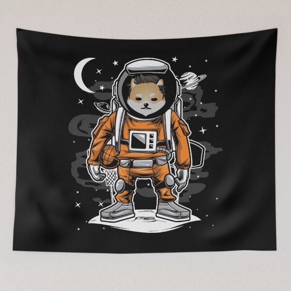 Item preview, Astronaut Basketball Dogelon Mars ELON Coin To The Moon Crypto Token Cryptocurrency Blockchain Wallet HODL designed and sold by AriellaGross.