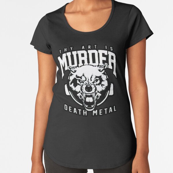 dog fight death Premium Scoop T-Shirt