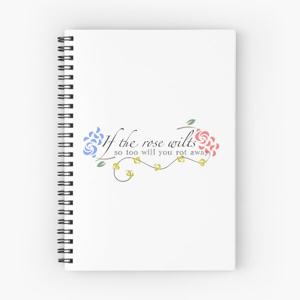 Item preview, if the rose wilts, so too will you rot away ib quote light version 2 designed and sold by soriphee.