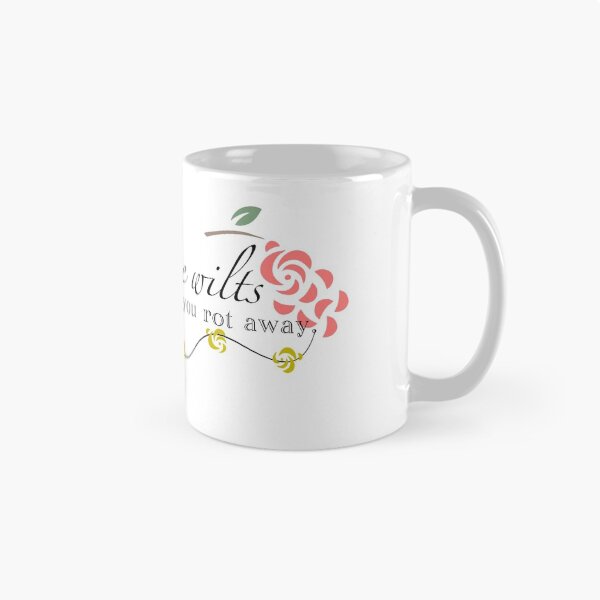 Item preview, if the rose wilts, so too will you rot away ib quote light version 2 designed and sold by soriphee.