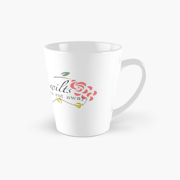 Item preview, if the rose wilts, so too will you rot away ib quote light version 2 designed and sold by soriphee.