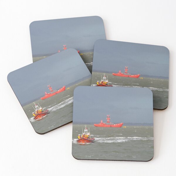 Item preview, Rescue Boat & Lightship, Harwich Harbour designed and sold by wiggyofipswich.
