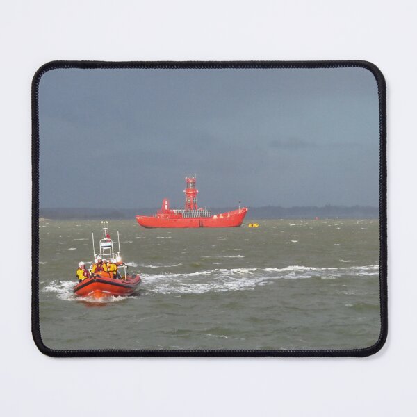 Item preview, Rescue Boat & Lightship, Harwich Harbour designed and sold by wiggyofipswich.
