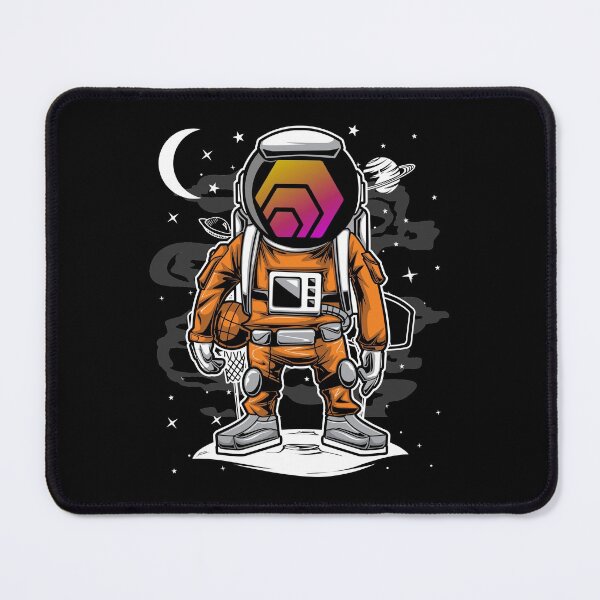 Item preview, Astronaut Basketball HEX Coin To The Moon Crypto Token Cryptocurrency Blockchain Wallet HODL designed and sold by AriellaGross.