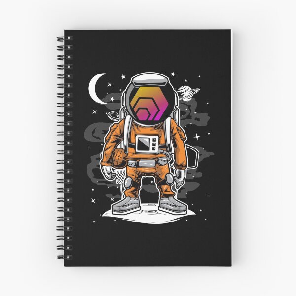 Item preview, Astronaut Basketball HEX Coin To The Moon Crypto Token Cryptocurrency Blockchain Wallet HODL designed and sold by AriellaGross.