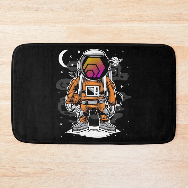 Item preview, Astronaut Basketball HEX Coin To The Moon Crypto Token Cryptocurrency Blockchain Wallet HODL designed and sold by AriellaGross.