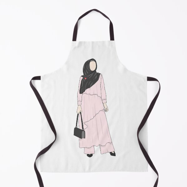 Item preview, A Muslim Woman Wears An Elegant Hijab Dress designed and sold by suwarnaadi.