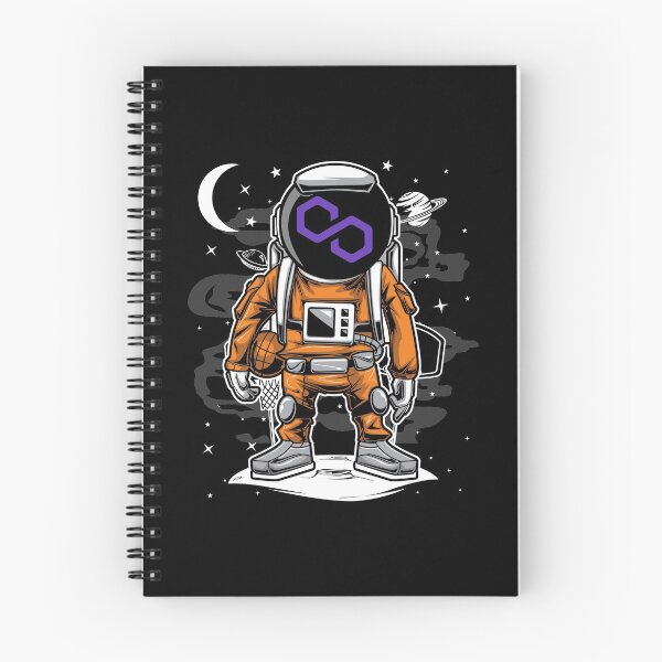 Item preview, Astronaut Basketball Polygon Matic Coin To The Moon Crypto Token Cryptocurrency Blockchain Wallet HODL designed and sold by AriellaGross.