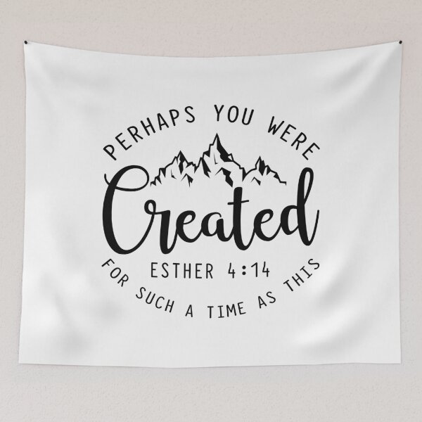 Item preview, Perhaps You Were Created Shirt, Christian Shirts, Esther 4:14 Shirt, Chosen Shirt, Faith Shirt, Christian Apparel, Christian Clothing designed and sold by Unicorny-Design.