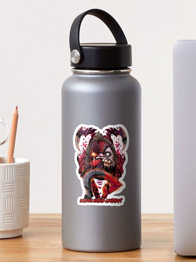 Thumbnail 1 of 3, Sticker, Pudge Arcana v3 designed and sold by chanong.