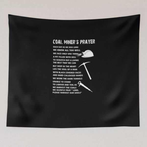 Item preview, Coal Miner's Prayer  designed and sold by aryagiri.