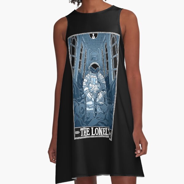 The Lonely Tarotesque A-Line Dress