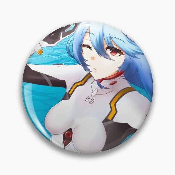 Item preview, Rei Ayanami Neon Genesis Evangelion  designed and sold by paolaxcarrot.